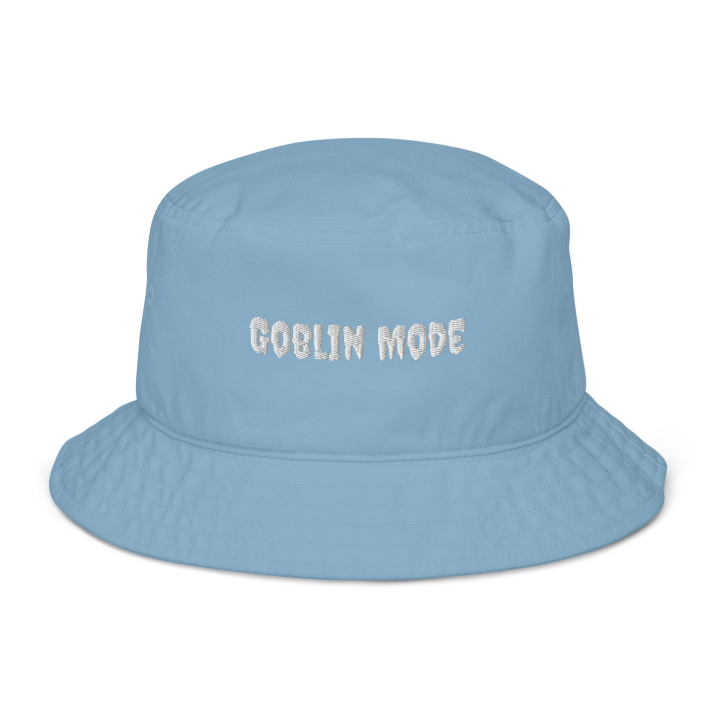 Goblin Mode Embroidered Bucket Hat