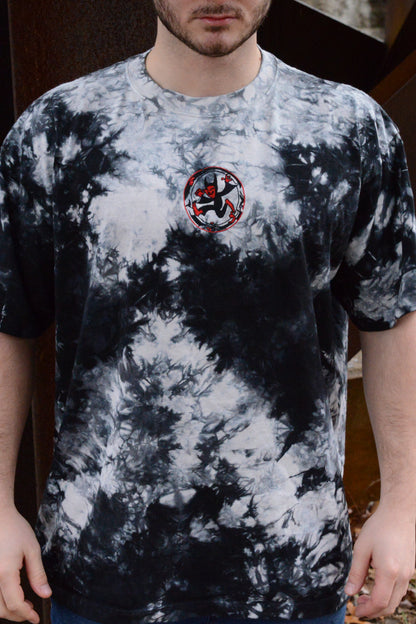 Deranged illusions Embroidered T Shirt